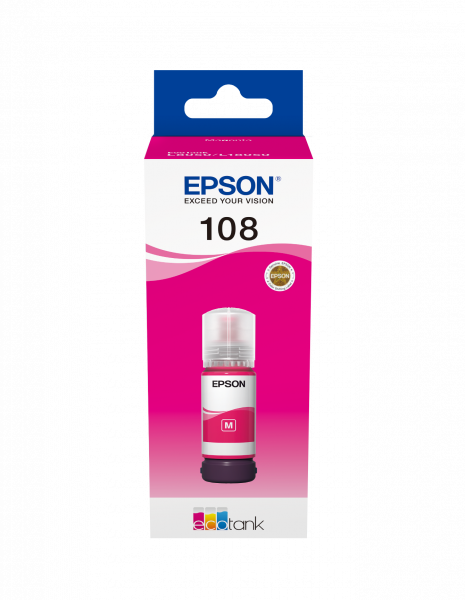 Original Epson C13T09C34A / 108 Tinte magenta 70 ml