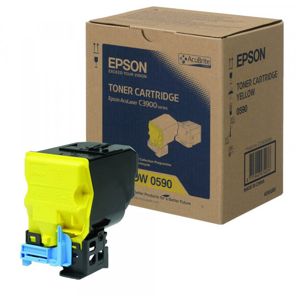 Original Epson C13S050590 / S050590 Toner yellow 6.000 Seiten