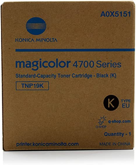 Original Konica Minolta A0X5151 / TNP-19K Toner black 4.000 Seiten
