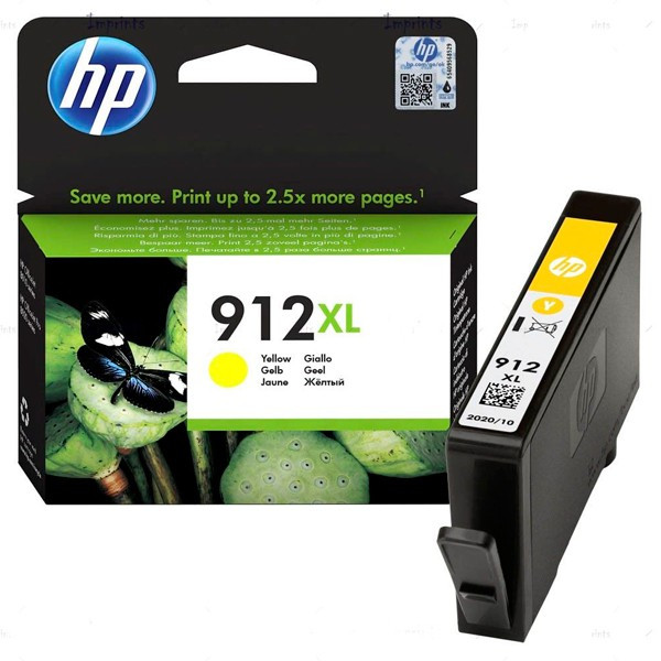 Original HP 3YL83AE / 912XL Tinte yellow 9,9 ml 825 Seiten