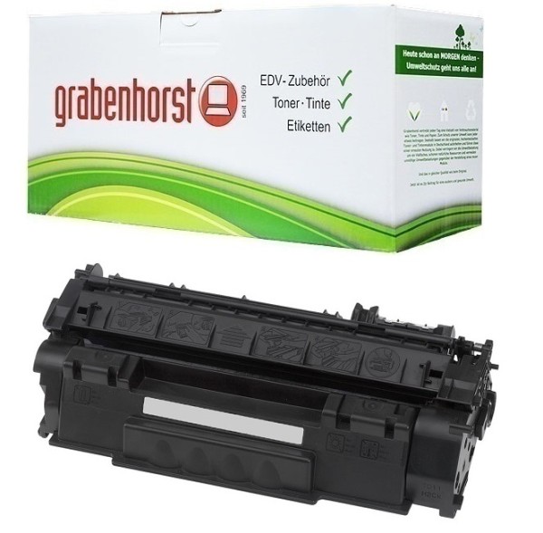 Alternativ HP Q7553A / 53A Toner black 3.000 Seiten