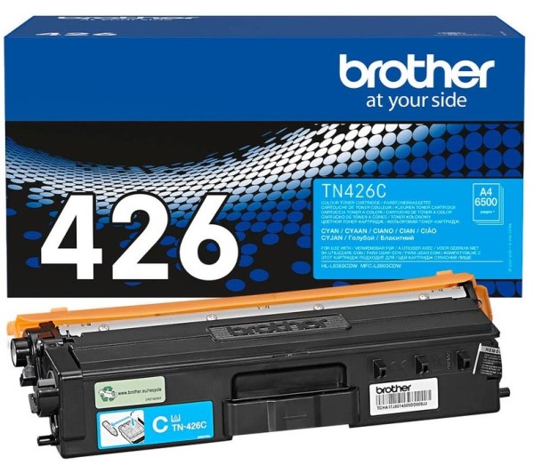 Original Brother TN-426C Toner cyan 6.500 Seiten