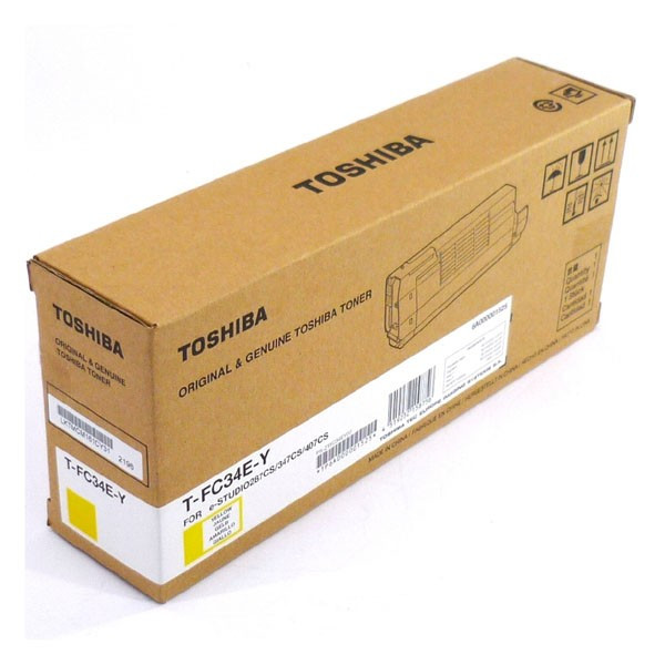 Original Toshiba 6A000001525 / T-FC34EY Toner yellow 11.500 Seiten