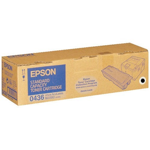 Original Epson C13S050436 / S050436 Toner black 3.500 Seiten