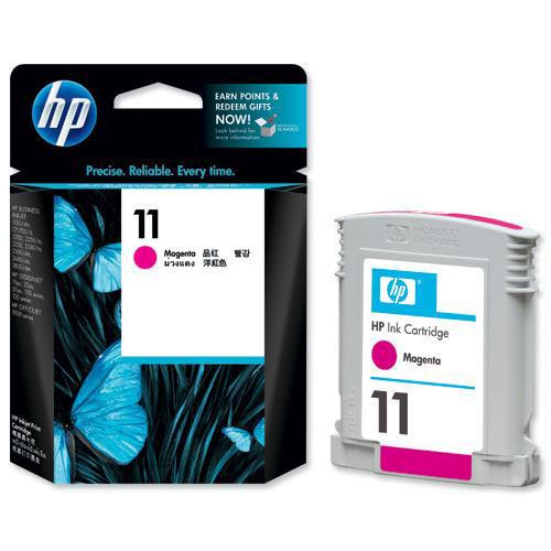 Original HP C4837A / 11 Tinte magenta 2.000 Seiten