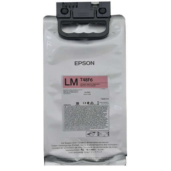 Original Epson C13T48F600 Tinte photo magenta 1500 ml