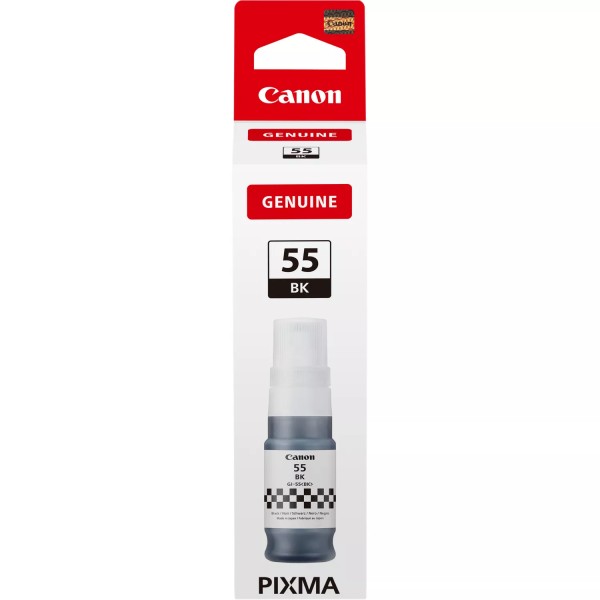 NEUOriginal Canon 6292C001 / GI-55 BK Tinte black 70 ml 3.000 Seiten